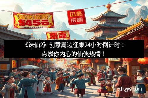 《诛仙2》创意周边征集24小时倒计时：点燃你内心的仙侠热情！